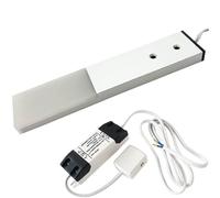 (1 Light & Driver) Aluminium Under / Over Cabinet Kitchen Light & Driver Kit - Natural White LED