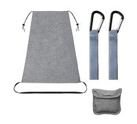 1 Light Gray Stroller Sun Canopy, 2 Gray Stroller Hooks, Adjustable Sun Canopy, Extra Wide Extended Sunshade Wing, Stroller Accessories