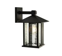Outdoor Light Black Venice Wall IP44 Searchlight 7926BK