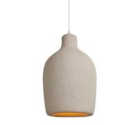 1-Light Nordic Modern Rough Pendant Lighting Vintage Resin Hanging Light Fixture Single Lights Kitchen Island Ceiling Over with Shade T-256