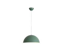 1 Light Pendant Lamp and Creative Semicircular Single Metal Lampshade Color Hanging Lights Adjustable E27 Base Industrial Lighting for Kitchen Island