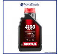 1 Liter Oil Motul 4100 Protect 10W-40 Technosynthese API SL/CF