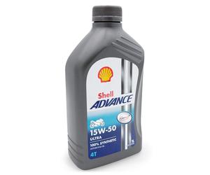 1 liter Original Shell Advance 4T Ultra 15W50 motor oil motorcycle 600041556