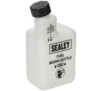 1 Litre 2-Stroke Petrol Fuel Mixing Bottle With Ratio Markings For Accurate Mixing