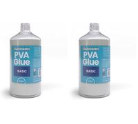 1 litre Classmaster PVA Glue - Basic (Pack of 2)