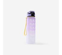 1 Litre Fitness Bottle Motivation - Lilac