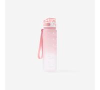 1 Litre Fitness Bottle Motivation - Pink