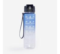 1 Litre Fitness Water Bottle Motivation - Blue