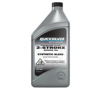 Quicksilver Boats Premium Plus 2 Cycle Tc-w3 Outboard Oil Engine 1l 6 Units Grey