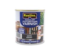 QD Poly Varnish Satin Ebony 1lits