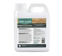(1 Litre) Smartseal Natural Stone Sealer - Wet Look Finish - Professional Grade, Easy To Apply Sealer - Durable Gloss Sealer for Sandstone, Limestone & Slate