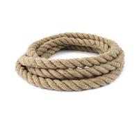 1 m Jute Rope 28 mm Natural Fibres Barrier Rope Jute Rope Twisted Hemp Rope Tug of War Handrail