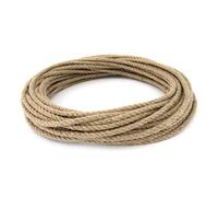 1 m Jute Rope 6 mm Natural Fibres Rope Barrier Rope Twisted Hemp M/Hand Rail
