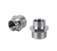 1 M18 to 1/2 3/4 External Thread Adapter 18mm Thread Faucet Joint Water Purifier Accessory(Type 1)