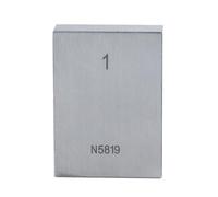 1" Machinists Grade Gage Block with Temperature Stability for Laboratory Equipment Calibration On Site Measurement Tasks Temperature Stable Measuring Instrument