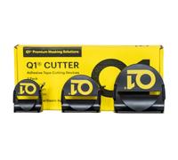 1 Masking Tape Cutter 3 Pack - Professional Tape Dispenser & Cutting Tool for 24/25mm, 36/38mm & 48/50mm Masking Tape - Clean Straight Cuts - Painting & Decorating Accessory