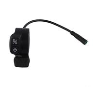1*Master Throttle Assembly for Kukirin G2 Electric Scooter, Acceleration for Power Switch Drive Control, Smooth Response Riding Accessory, Black Plastic 65x47cm
