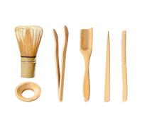 1 Matcha Blender, 5 Piece Wooden Tea Tools, Matcha Kit, Matcha Blender Set, Matcha Blender, Matcha Tool Set, Handmade Matcha Blender Set