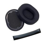 1 Memory Foam Earpads & Headband Cushion for HS55 HS56 Headphones, Ergonomic Design Noise Isolation Easy Install Sponge PU Ear Cushions for Pad for Soft Cushion