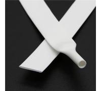 1 Meter 2:1 Heat Shrink Tube, PE Dia 7mm to 40mm Wire Shrinkage Sleeving Wrap Kits, Heat Shrink Tube 1pc(White,20mm)