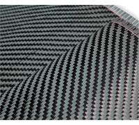 1 Meter 3K 200g Twill Plain Real Carbon Fiber Fabric - High Strength Carbon Fiber Cloth (20cm Width) 1pc(0.2x1.5meters Twill)