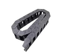 1 Meter Cable Drag Chain 25x38mm with End Connectors for CNC Router Machines & ToolingDurable Wire Holder Towline for Smooth Cable Management