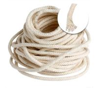 1 Meter Cotton Strand for Oil Lamp Units Kerosene Lighting Fixtures and Torch Setups Suitable for Use and Decorative Purposes
