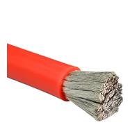 1 Meter Extra Soft Silicone Cable 8 7 9 6 AWG Tinned Copper Core Lithium Battery Model Aircraft 4 3 AWG High Temperature Resistant Wire(2 Meters,8AWG)