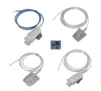 (1 Meter Finger Sleeve Probe) Digital Oxygen Saturation Test Module Evaluation (SPO2) Detection Board Finger Sleeve Probe Finger Clip Probe
