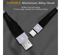 (1 Meter) Micro USB Cable Charging Cable Lead Cord Compatible with Samsung, Nexus, Huawei, Sony, Android Smartphone