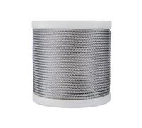 1 Meter Multi-strand Soft Rope 304 Stainless Steel Wire Rope Crane Lifting(18mm)