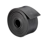 1 Meter Neoprene Rubber Sheet Roll - Solid Gasket Sealing Strip for Vibration Dampening and Shock Absorption(1000mmx55mmx5mm)