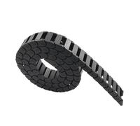 1 Meter Plastic Cable Chain 1M Wire Carrier Drag Chain with End Connector Chains for Router Machine Cable Channel(10x20 mm)