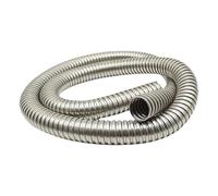 1 Meter Spiral Cable Wrap Plumbing Hoses, Stainless Steel Metal Thread Cable Hose Tube Flexible Soft Pipe Sleeve Protection Replacement Accessories (Size : Inner diameter 12mm)