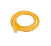 1 Meter Yellow Hollow Round Latex Rubber Tube - High Elasticity, Lightweight, Abrasion Resistant(3.2mmx1.6mm)