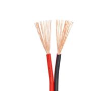 1 Meters 10Meters Insulated Bare Copper LED Cables UL2468 Power Lines Red Black 2 Pins Electrical Wire 22AWG to 12AWG(18awg,10 Meters)