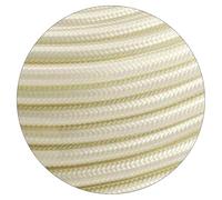 1 Meters / 3.28FT Braided Cables, LEDSONE 2 Core Electrical Cable, Vintage Braided Flex Cable Fabric Electrical Wire for DIY Lamps Industrial Pendant Lights Lighting Appliances (Ivory)