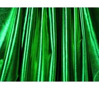 1 Metre 4 Way Stretch Nylon Spandex Metallic Wet Look Effect Lycra Fabric All Way Stretch Elastane Stretchy Shiny Foil Material Dancewear, Swimming, Sports Activewear (Emerald Green)