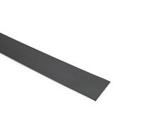 1 Metre Durable PVC Flat Bar Trim Door Window Architrave UV Resistance in Multiple Sizes, Black or White Cover TMW Profiles (Anthracite 50 x 3 mm)
