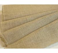 1 Metre Light Hessian Fabric 105cm Wide - Weddings - Crafts - Upholstery - Frost Protection
