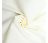 1 Metre Long Soft Cotton Egyptian Draping Muslin 44" Wide Cheese Cloth Material 13 Colours by The Fabric Guys (Ivory)