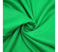 1 Metre Long Soft Cotton Egyptian Draping Muslin 44" Wide Cheese Cloth Material 13 Colours By The Fabric Guys (Green)