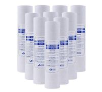 (1 Micrometre, One size) 10 PCS Universal Water Filter PP Cotton Filter Cartridge Sediment Water Filters Polypropylene Materi