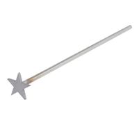 1" Mini Branding Iron for Cowboy Hats, Wood, Leather and Cowboy Boots | 1 Inch Custom Brander Stamps in 27 Western Designs | DIY Wood Burning Irons As Well As Fruit (Star)