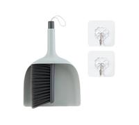 1 Mini Broom and Dustpan Set, 2 Pieces Clear Hooks, Hand Brush and Shovel, Dustpan and Hand Brush, Shovel and Broom Set, Sweeping Set, Broom and Dustpan Set, Hand Broom, Small Broom and Hand Rake