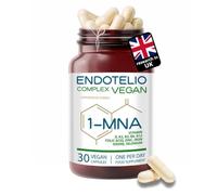 1-MNA Vegan Complex, NAD Supplement with D3, K2, B12, Iron & Folic Acid, The Vegan Multivitamin with NAD Support, Anti Ageing, Energy & Immune Health for Plant-Based Diets, 30 Capsules