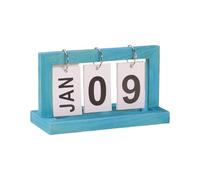 1. Modern Page-Turning Calendar for Entryway Shelf, Living Room & Home Decorative Accents Modern Living Essentials Desk Accessory Household Must Have Contemporary Home Decor Functional