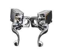 1.Motorcycle Brake Clutch Lever 2Pcs Brake Master Cylinder Clutch Levers / Fit For Suzuki Boulevard Intruder 800 1500 / Fit For Honda VTX 1800 / Fit For Kawasaki Vulcan Accessory andlebar Brake Master