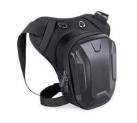 1. Motorcycle Thigh Bag Adjustable Strap Rigid Shell Storage Lightweight Polyester Commuter Essentials Holder Riding Leg Bag Anti-Slip Design