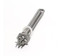 1"NPT/BSP Thread Heating Element DC48V/36V Immersion Water Heater With 600W/900W1200W/1500W 200mm Length All 304SUS for Boiler(Gold,36V BSP_600W)